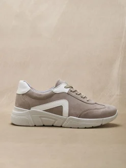 Femme Pédiconfort Baskets extra larges semelle amovible