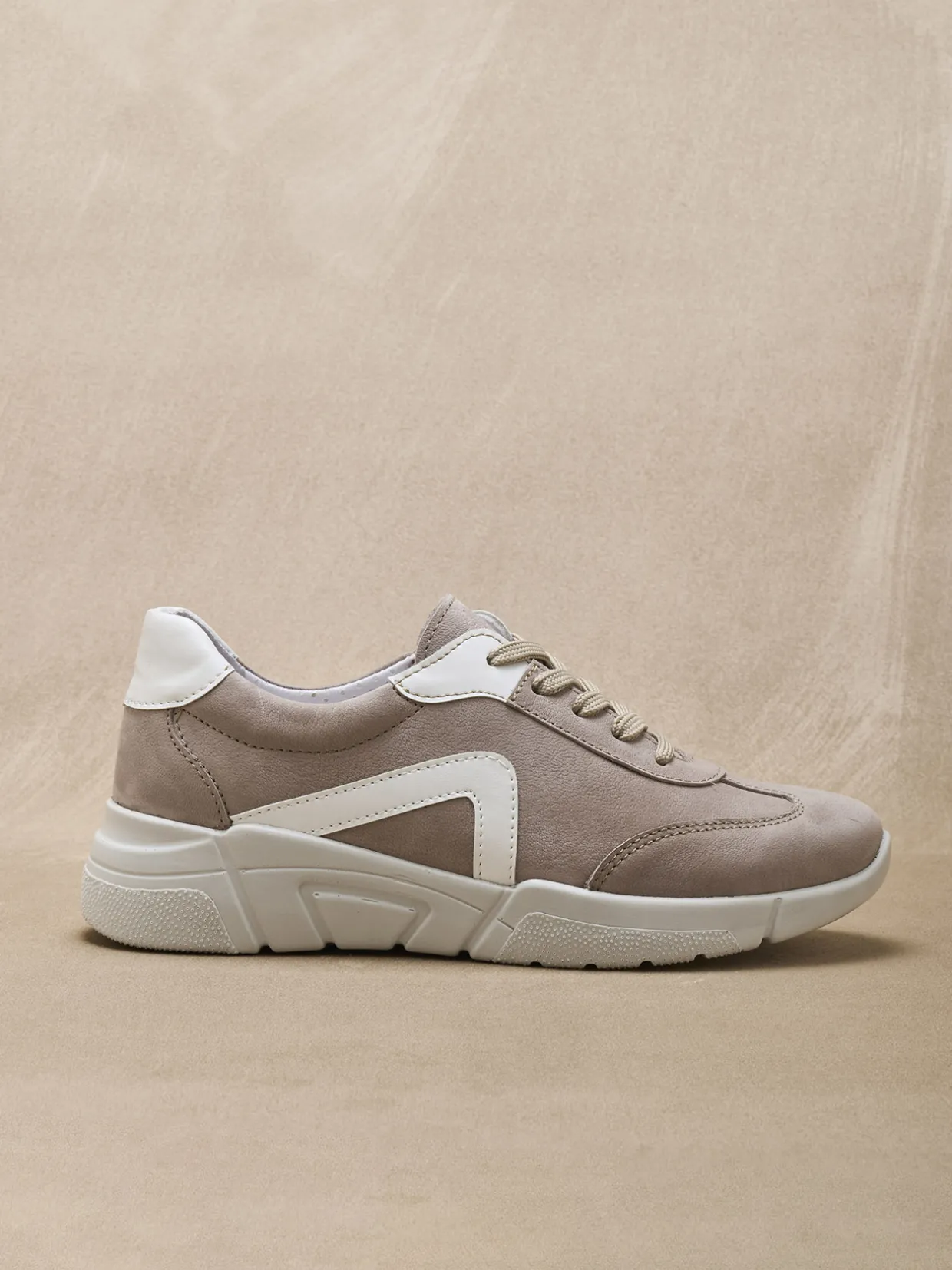 Femme Pédiconfort Baskets extra larges semelle amovible