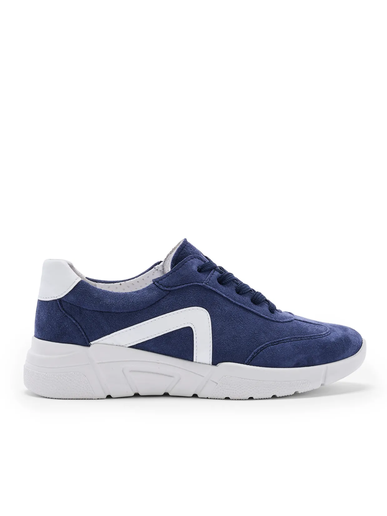 Femme Pédiconfort Baskets extra larges semelle amovible