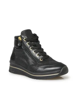 Femme Pédiconfort Baskets montantes molletonnées