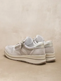 Femme Pédiconfort Baskets zippées à semelle amovible