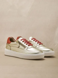 Femme Pédiconfort Baskets zippées et lacées