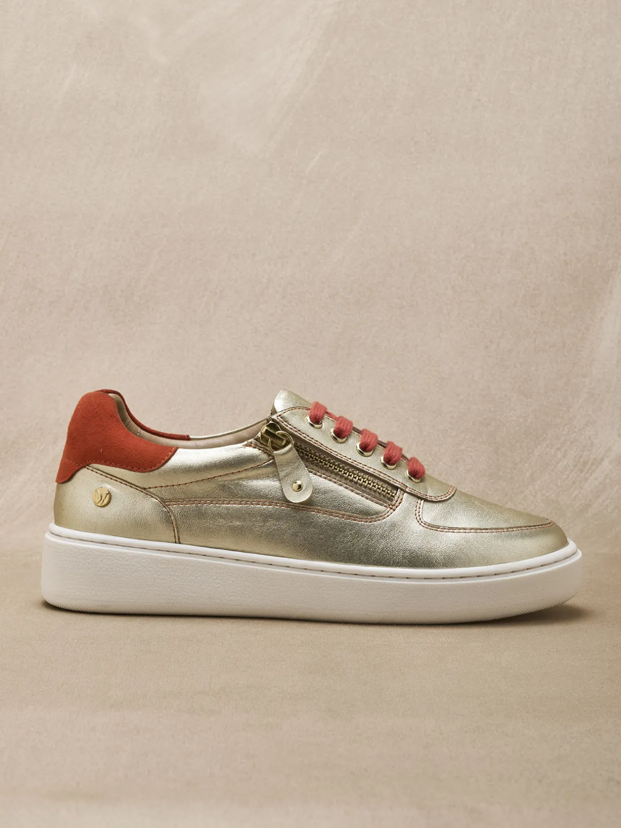 Femme Pédiconfort Baskets zippées et lacées