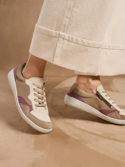 Femme Pédiconfort Baskets zippées semelle amovible