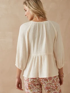 Femme Daxon Blouse à smocks