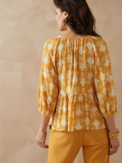 Femme Daxon Blouse à smocks