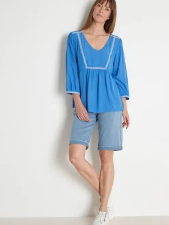Femme Daxon Blouse ample en crêpe