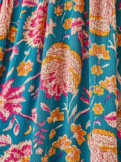 Femme Daxon Blouse ample en crêpe fluide