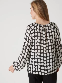 Femme Daxon Blouse ample voile satiné