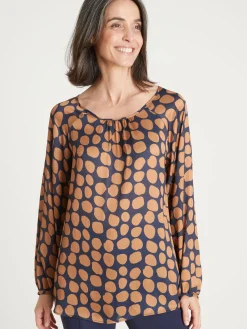 Femme Daxon Blouse ample voile satiné