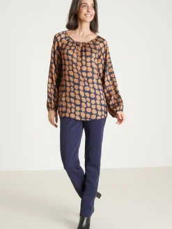 Femme Daxon Blouse ample voile satiné