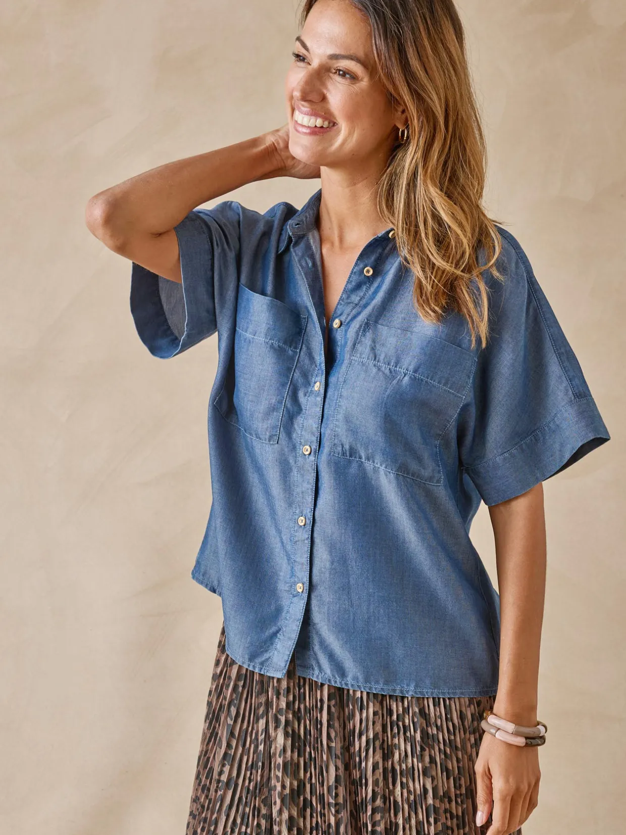 Femme Daxon Blouse coupe ample