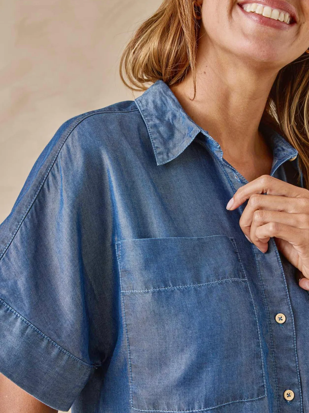 Femme Daxon Blouse coupe ample