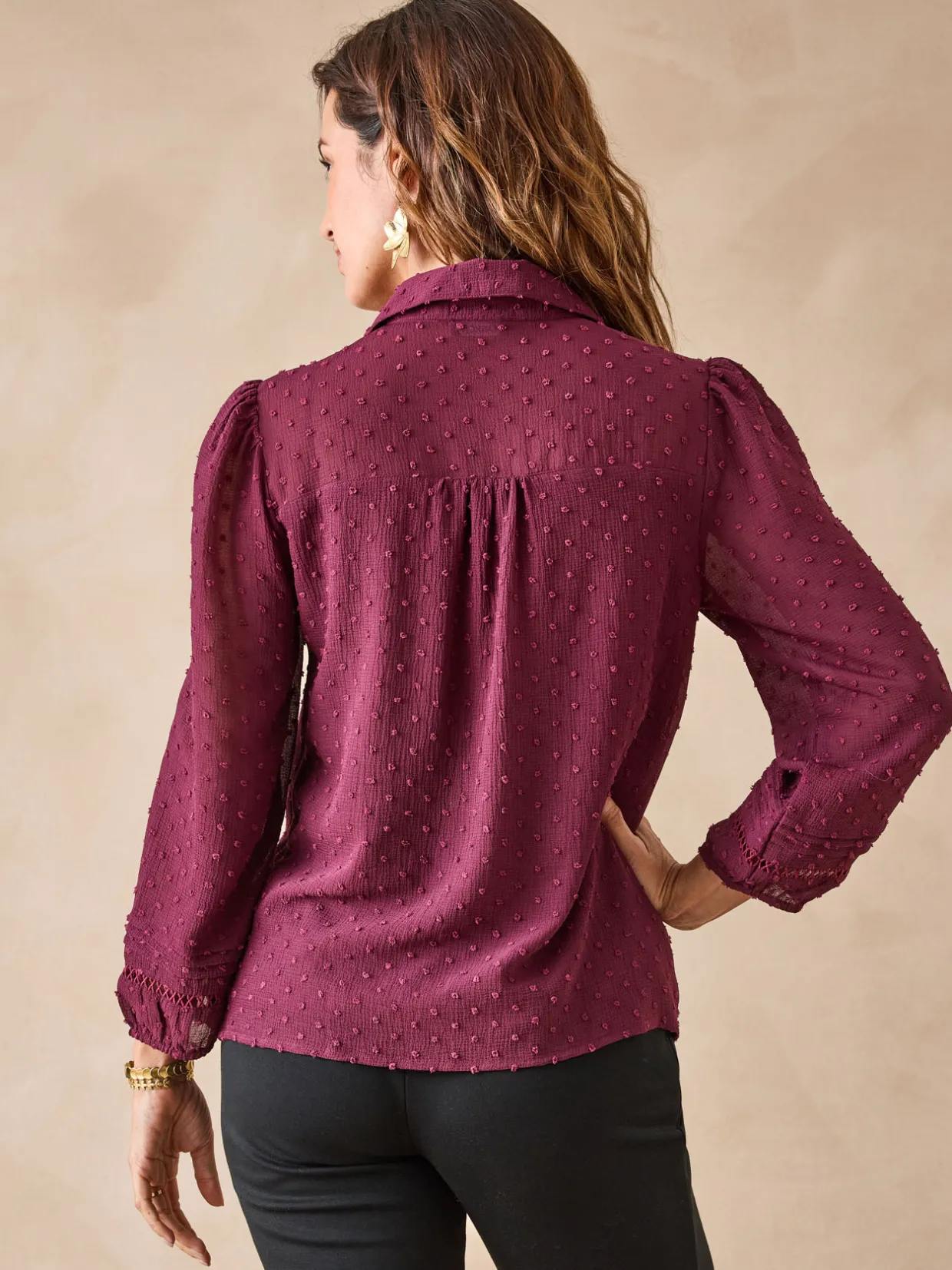 Femme Daxon Blouse en plumetis