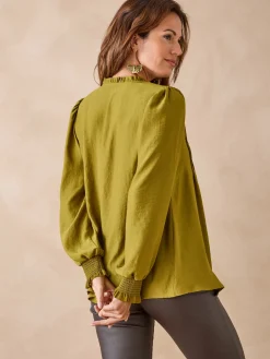 Femme Daxon Blouse en satin