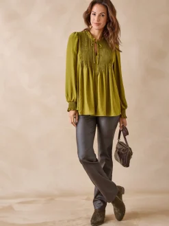 Femme Daxon Blouse en satin