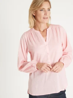 Femme Daxon Blouse en voile de coton