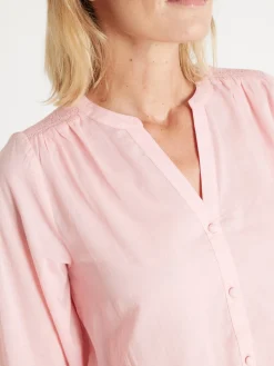 Femme Daxon Blouse en voile de coton