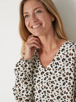 Femme Daxon Blouse fluide encolure V