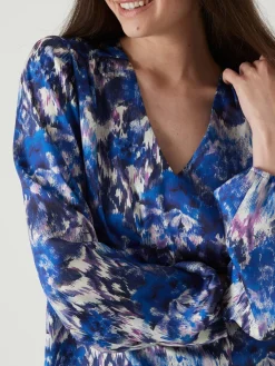 Femme Daxon Blouse fluide encolure V