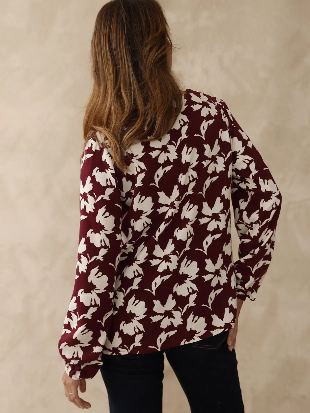 Femme Daxon Blouse fluide encolure V