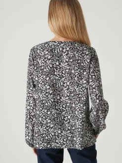 Femme Daxon Blouse fluide encolure V