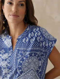 Femme Daxon Blouse fluide manches T