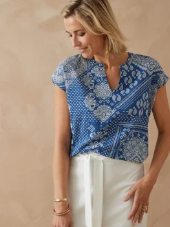 Femme Daxon Blouse fluide manches T