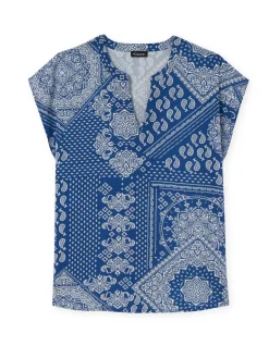 Femme Daxon Blouse fluide manches T