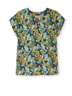 Femme Daxon Blouse fluide manches T