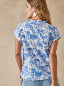 Femme Daxon Blouse fluide manches T