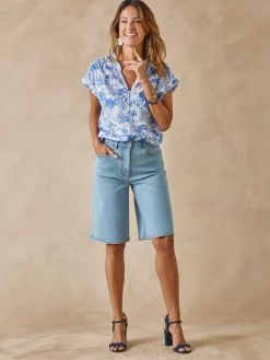 Femme Daxon Blouse fluide manches T