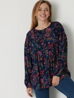 Femme Daxon Blouse forme boîte