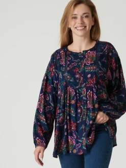 Femme Daxon Blouse forme boîte