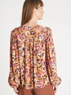 Femme Daxon Blouse manches bouffantes