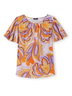 Femme Daxon Blouse manches papillon