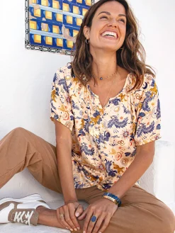 Femme Daxon Blouse toute boutonnée