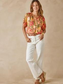 Femme Daxon Blouse toute boutonnée