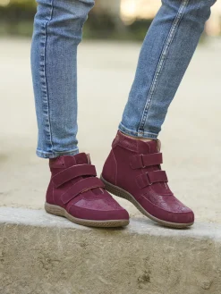 Femme Pédiconfort Boots à scratchs grande largeur