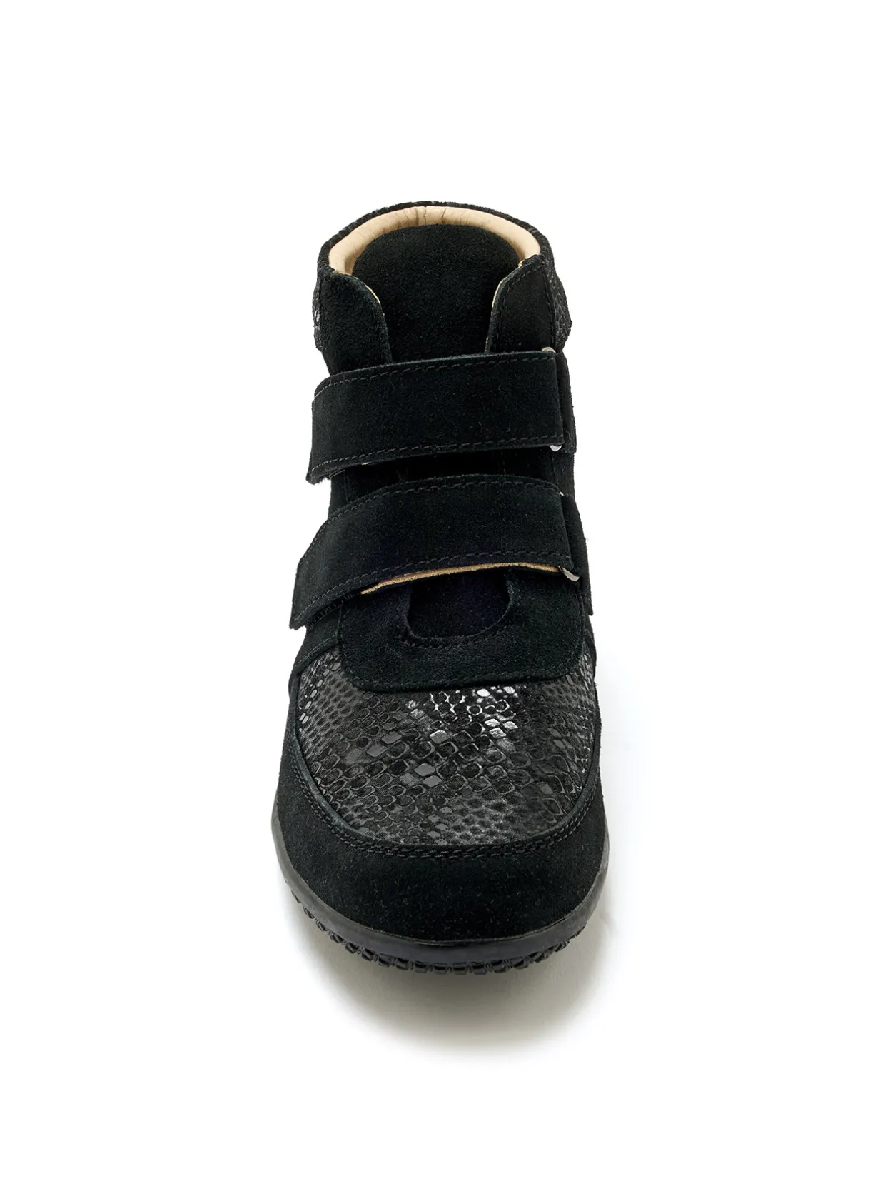 Femme Pédiconfort Boots à scratchs grande largeur