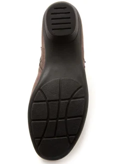 Femme Pédiconfort Boots cuir à aérosemelle® extra larges