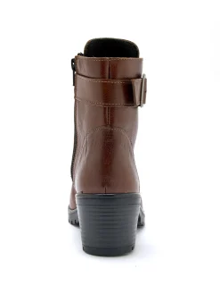 Femme Pédiconfort Boots cuir doublées suédine