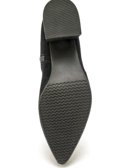 Femme Pédiconfort Boots cuir velours à aérosemelle®