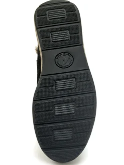 Femme Pédiconfort Boots cuir velours à scratchs