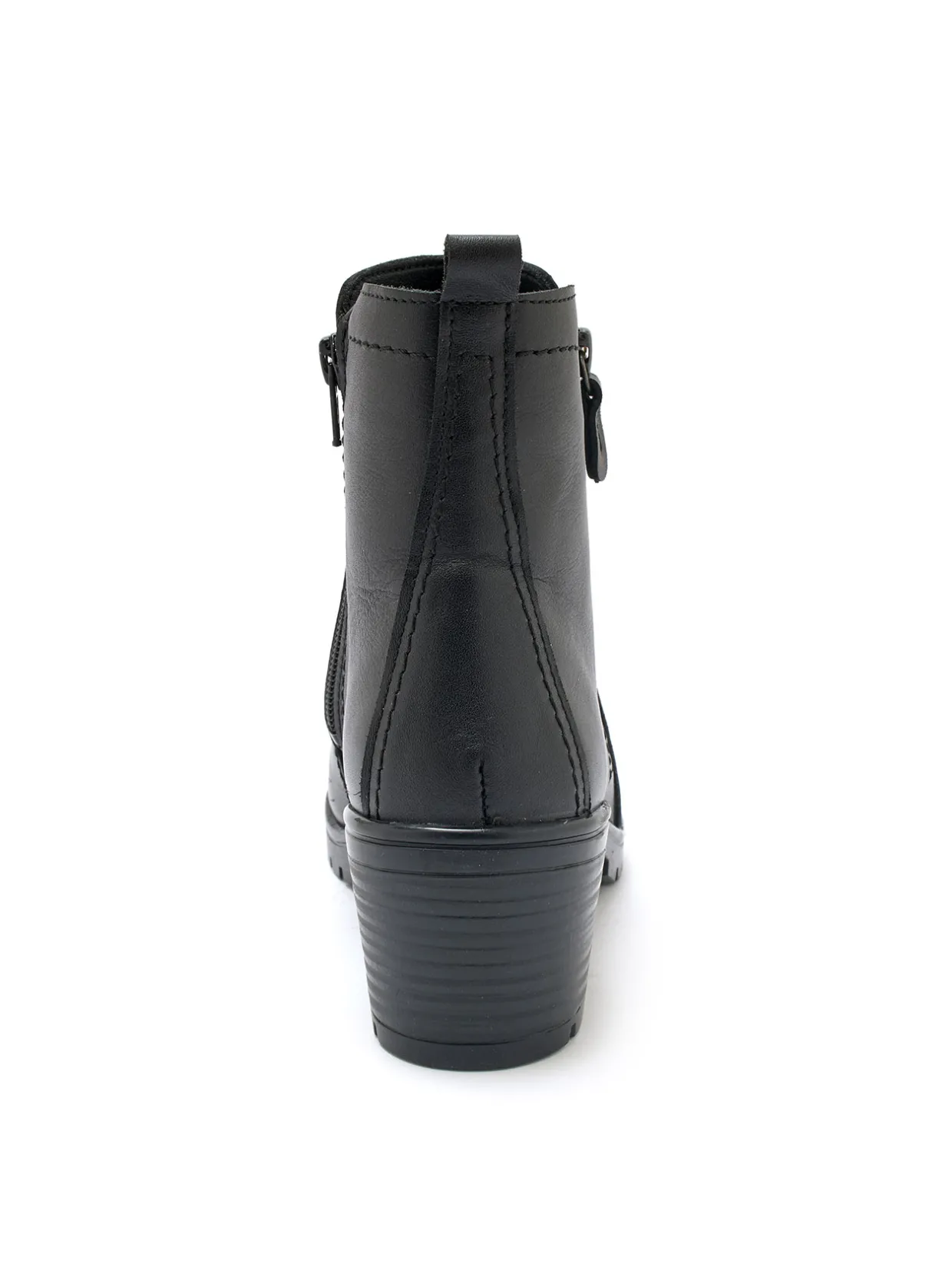 Femme Pédiconfort Boots dessus cuir extra larges