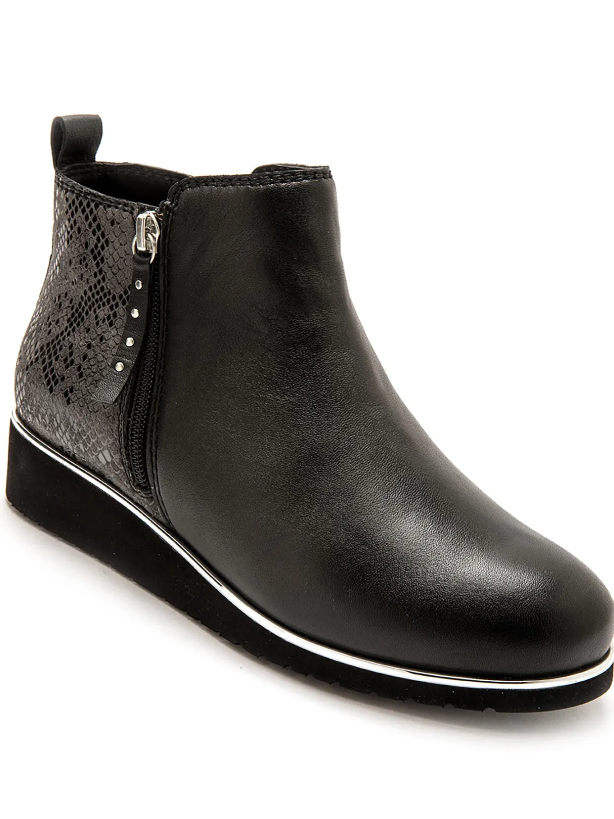Femme Pédiconfort Boots double glissière à aérosemelle®
