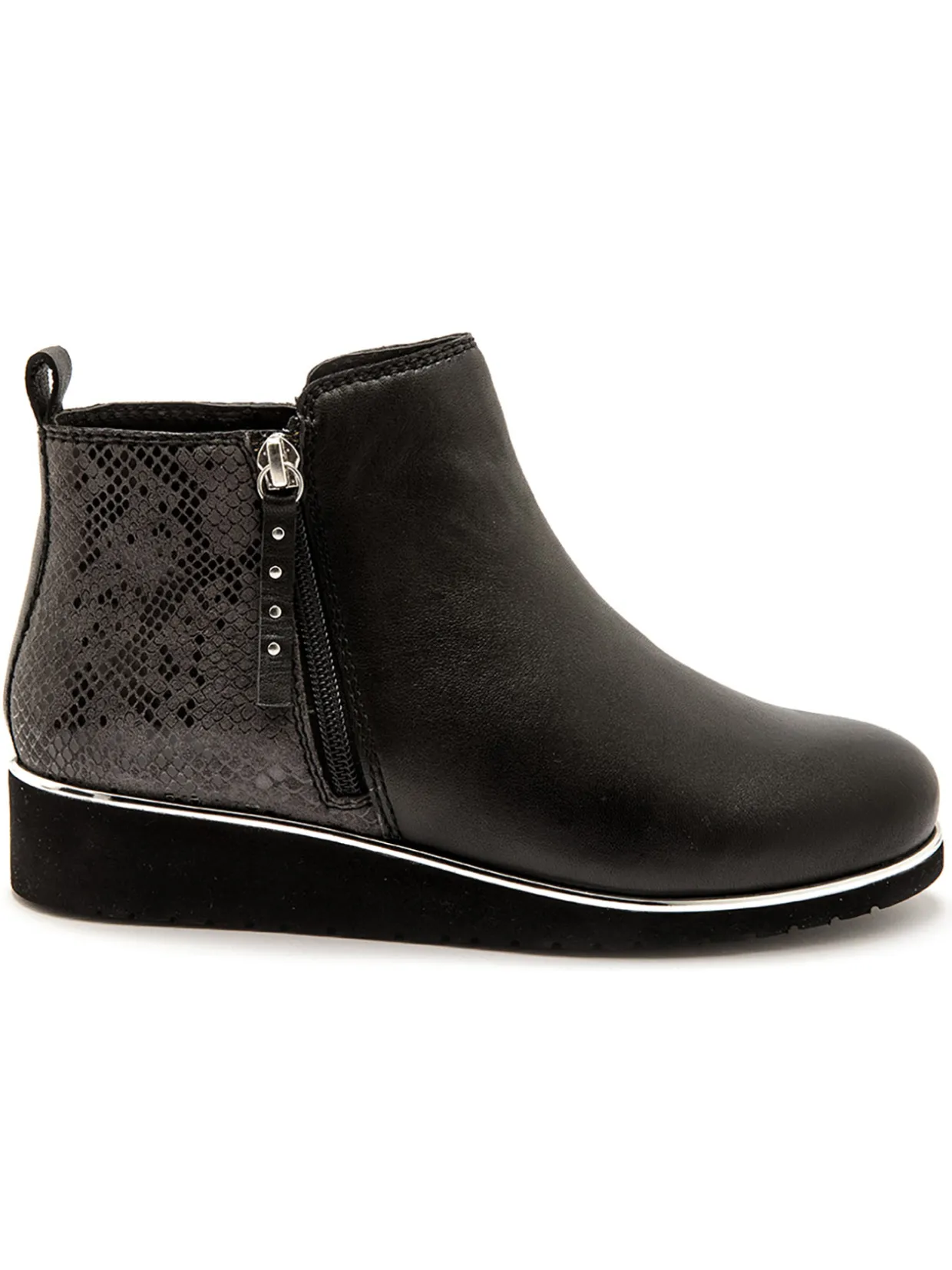 Femme Pédiconfort Boots double glissière à aérosemelle®
