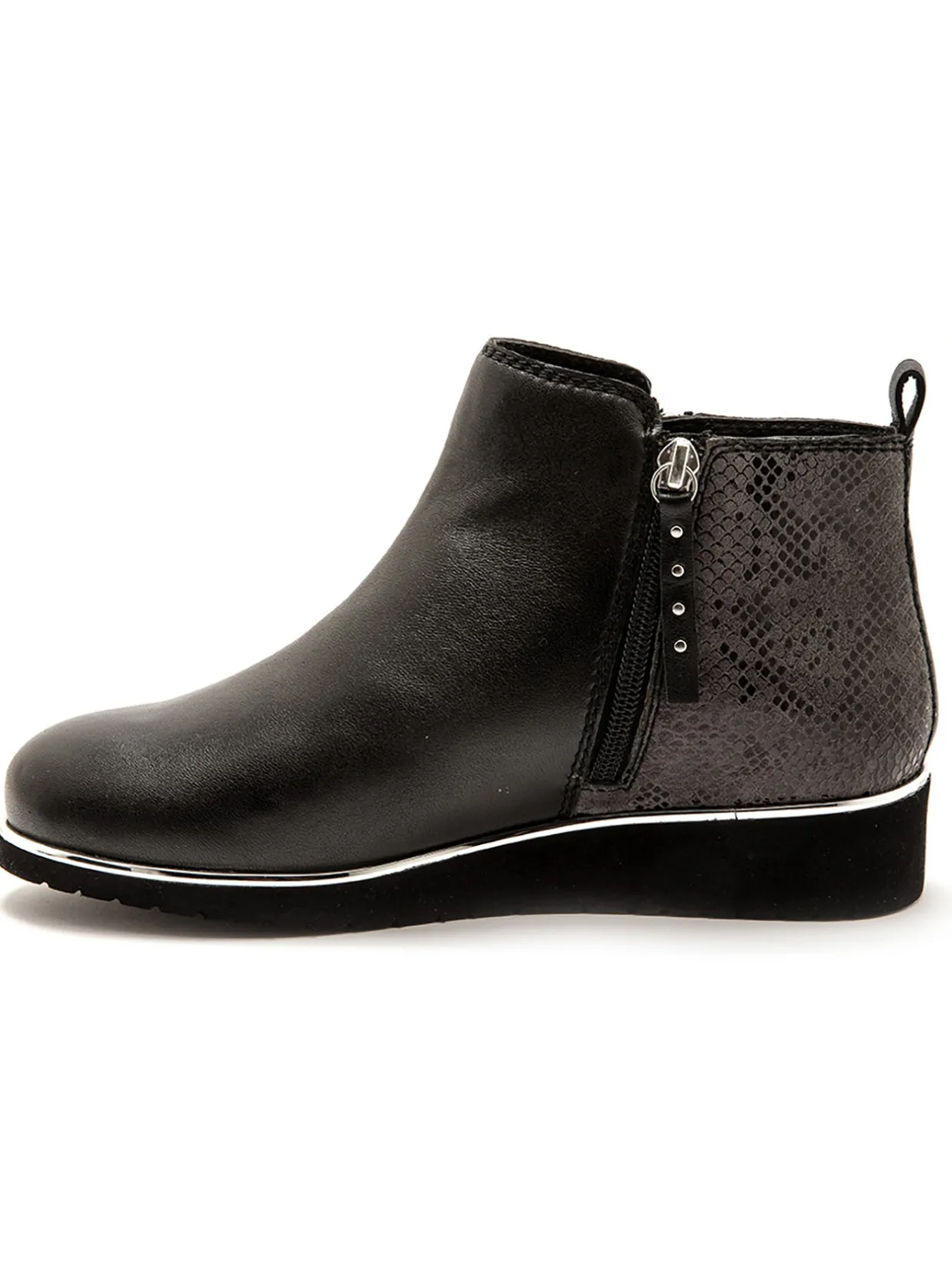 Femme Pédiconfort Boots double glissière à aérosemelle®