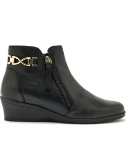 Femme Pédiconfort Boots double zip aérosemelle® amovible