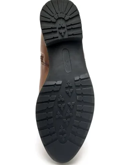 Femme Pédiconfort Boots en cuir double zip